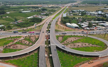 Các tuyến đường nối thẳng đến sân bay Long Thành đồng loạt tiến nhanh về đích