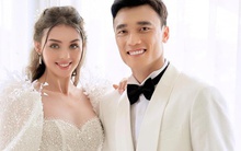 Cuộc sống hôn nhân của thủ môn Bùi Tiến Dũng và vợ mẫu tây