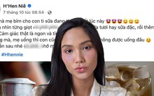 Sinh con xong, H'Hen Niê cực thèm 1 món nhưng không dám động vào