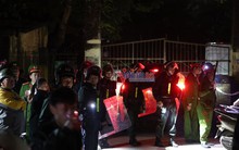 Công an Lạng Sơn phong tỏa lối vào Trạm Quản lý thị trường số 4