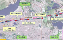 Tuyến metro số 3, đoạn ga Hà Nội - Hoàng Mai dài 8,7 km với tổng vốn đầu tư hơn 40.500 tỷ đồng, dự kiến khởi công chậm nhất đầu năm 2027