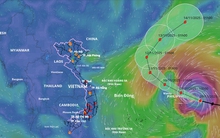 Bão Fung-Wong tiệm cận cấp siêu bão, di chuyển nhanh, sáng mai vào Biển Đông
