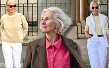 Học phụ nữ Pháp cách "già đi kiêu hãnh": Tóc bạc cứ để tự nhiên, quên ngay những bộ "đồ bà già" rộng thùng thình