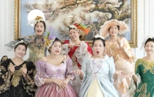 Độc lạ “Gia Tộc Họ Đặng”: 7 chị chồng thuê váy quý tộc châu Âu mở tiệc đầy tháng cho cháu
