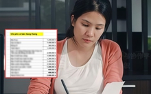 Dân tình xây xẩm mặt mày vì bảng kê tiền học của một bà mẹ, nhất là một khoản "bất thường”: Đọc xong "khó chịu vô cùng"