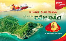 Bay Côn Đảo chỉ từ 0 đồng với “3 ngày vàng” siêu ưu đãi của Vietjet