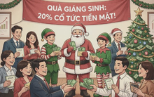 Một công ty ‘phát quà’ Giáng sinh bằng cổ tức tiền mặt 20%