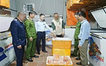 Phát hiện 7 tạ trứng non, nầm lợn trôi nổi chuẩn bị tuồn vào quán ăn ở Bắc Ninh