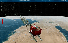 Cách xem trực tiếp ông già Noel đang ở đâu