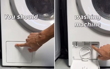 Tiết lộ về nút bí mật trên máy giặt khiến nhiều người “kinh ngạc”