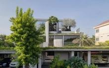 Biệt thự 3 tầng với kiến trúc mở, sống xanh giữa đô thị nhiệt đới