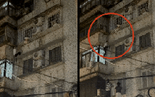 Clip nghẹt thở: Nam thanh niên leo tường chung cư, giải cứu bé trai kẹt đầu treo lơ lửng ngoài “chuồng cọp” tầng 4