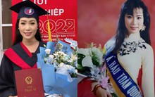 Á hậu Việt học tiến sĩ ở tuổi 54: Là giám đốc sân khấu kịch, hôn nhân viên mãn