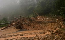 Mưa lớn kéo dài, đèo D'Ran, Mimosa, Prenn - đường lên Đà Lạt tiếp tục sạt lở