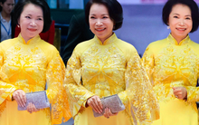 Phu nhân tỷ phú Phạm Nhật Vượng đẹp nhờ áo dài quá tinh tế, 1 chi tiết kết nối đến chồng và con trai