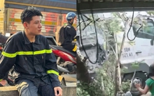 Nguyễn Mai Thi - chàng lính cứu hỏa liều mình cứu nữ sinh 17 tuổi trước mũi xe container mất lái