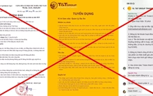 Cảnh giác chiêu trò giả mạo tuyển dụng T&T Group trên mạng xã hội để lừa đảo