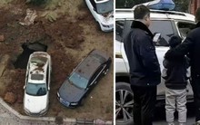 Bé trai ném pháo xuống cống gây nổ lớn khiến nhiều xe sang hư hại, thái độ của người mẹ lại khá đáng khen