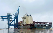 Hãng tàu lớn nhất thế giới vừa cập Cảng Phước An – Đồng Nai, mang theo hơn 1.300 Teu hàng may mặc, thời trang…