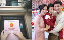 Valentine "chơi lớn" cỡ này: Vợ chồng đội trưởng tuyển Việt Nam "flex" sổ đỏ căn biệt thự bạc tỷ 3 tầng bề thế