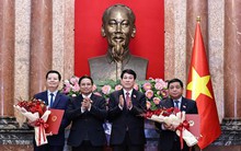 Chủ tịch nước trao quyết định bổ nhiệm các phó thủ tướng và bộ trưởng