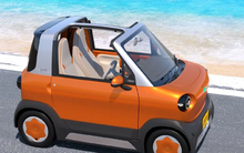 Tân binh xe điện siêu mini 'made in Japan': Thiết kế độc lạ, di chuyển 120 km, có thể biến thành mui trần