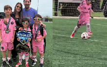 Quý tử 6 tuổi nhà Messi gây bão với siêu phẩm khó tin, càng xem càng thấy giống người cha nổi tiếng