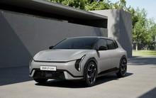 Hình ảnh chính thức mẫu sedan điện đầu tiên của Kia