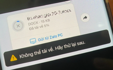 Zalo bất ngờ bị lỗi