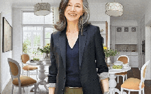 Không thể tin đây là nhà của người phụ nữ 50 tuổi: Độ tinh tế và tao nhã đến từng centimet!