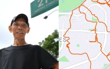 Nghệ sĩ 71 tuổi vẽ tranh bằng cách... chạy