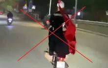 Tịch thu phương tiện, phạt tiền nam thanh niên "bốc đầu" xe máy qua tin báo của người dân
