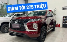 Giá Mitsubishi Pajero Sport tiếp tục 'dò đáy' tại đại lý: Giảm nhiều nhất 275 triệu 'dọn kho' chờ bản mới ra mắt