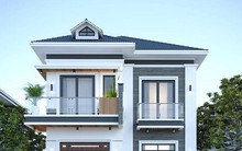 Mẫu nhà mái Nhật 2 tầng thịnh hành hiện nay