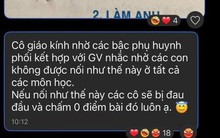 Chấm bài tập về nhà của học sinh tiểu học, cô giáo bị rối loạn tiền đình, phải lên nhóm lớp "kính nhờ" ngay phụ huynh một điều