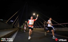 250 người Saigon Co.op xuất sắc hoàn thành chặng đua marathon Ho Chi Minh City Midnight 2025