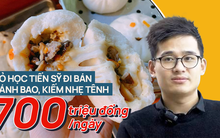 9X bỏ học tiến sỹ đi bán bánh bao, mở liền 40 cửa hàng, kiếm hơn 700 triệu đồng/ngày: Nhiều tiền nhưng vẫn thấy chưa trọn vẹn!