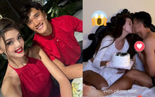 Lộ nhan sắc thật của vợ mẫu tây Bùi Tiến Dũng qua cam thường video thân mật với chồng, có khác ảnh tự đăng?