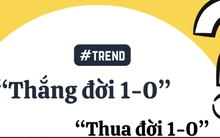 'Thắng đời 1-0' là gì mà gây sốt mạng dịp Tết?