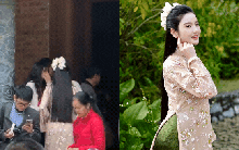 Quang Hải lái xế hộp đưa vợ đi làm, Chu Thanh Huyền lọt "cam thường", nhan sắc có còn lung linh như ảnh tự đăng?