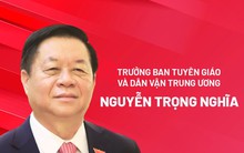 Chân dung Trưởng Ban Tuyên giáo và Dân vận Trung ương Nguyễn Trọng Nghĩa