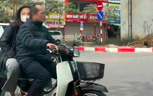 Phó Trưởng Công an phường không đội mũ bảo hiểm chở vợ bị xử phạt hành chính