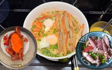 Bát mì tôm dọn tủ có giá vài triệu đồng của dân Quảng Ninh: Chẳng có thịt mấy mà ai xem xong cũng "xin vía"