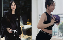 Mai Ngọc lần đầu để lộ cận vòng 2 lớn rõ khi mang thai ở tuổi 35, 1 điểm không giống các mẹ bỉm khác