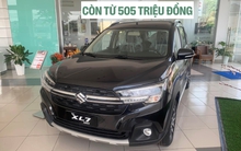 Suzuki XL7 xả nốt bản xăng tại đại lý: Giá giảm còn 505 triệu, thực tế rẻ hơn Xpander, Avanza Premio đã tính khuyến mãi