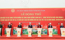 Hà Nam: Khởi công xây dựng tuyến đường bộ song hành vành đai 5- Vùng Thủ đô