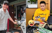 Nam thần VTV một thời nghỉ việc ở nhà hát, giờ phụ vợ bán bún riêu, dắt xe cho khách vẫn vui vẻ