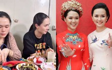 Cặp chị em tiểu thư Hà thành lấy chồng cầu thủ, kiếm tiền tỷ vẫn ăn ốc vỉa hè, gu thời trang gây nhiều tranh cãi