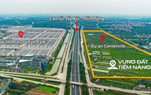 Toàn cảnh khu vực sẽ xây khu đô thị 17.000 tỷ đồng, nằm giữa 3 siêu dự án tỷ USD của Ecopark và Vinhomes