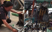 Vụ sập cầu kinh hoàng khiến hàng chục người thương vong tại Thái Lan: Chó nghiệp vụ được điều động, người thân khóc ngất ở hiện trường